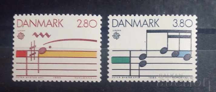 Danemarca 1985 Europa CEPT Muzică / Compozitori MNH