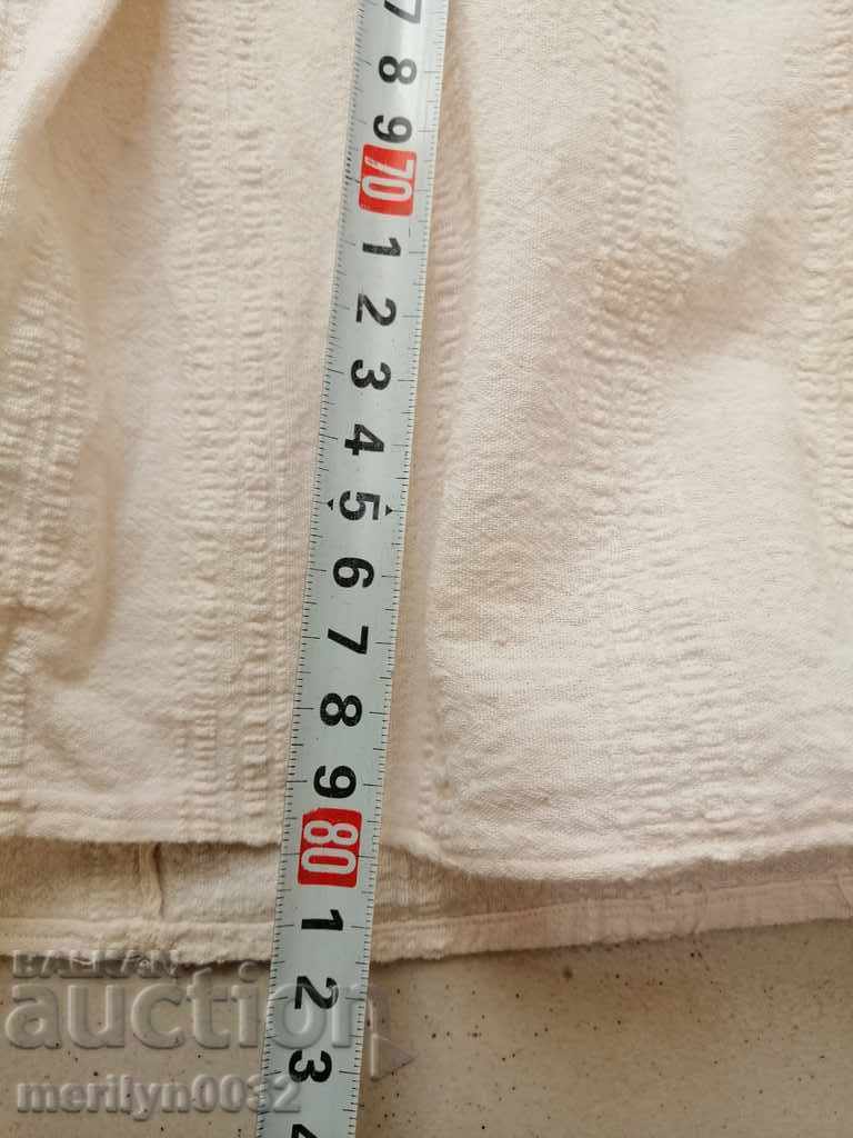 Cămașă bătrână broderie manuală chenar șezlong costum sukman - 6