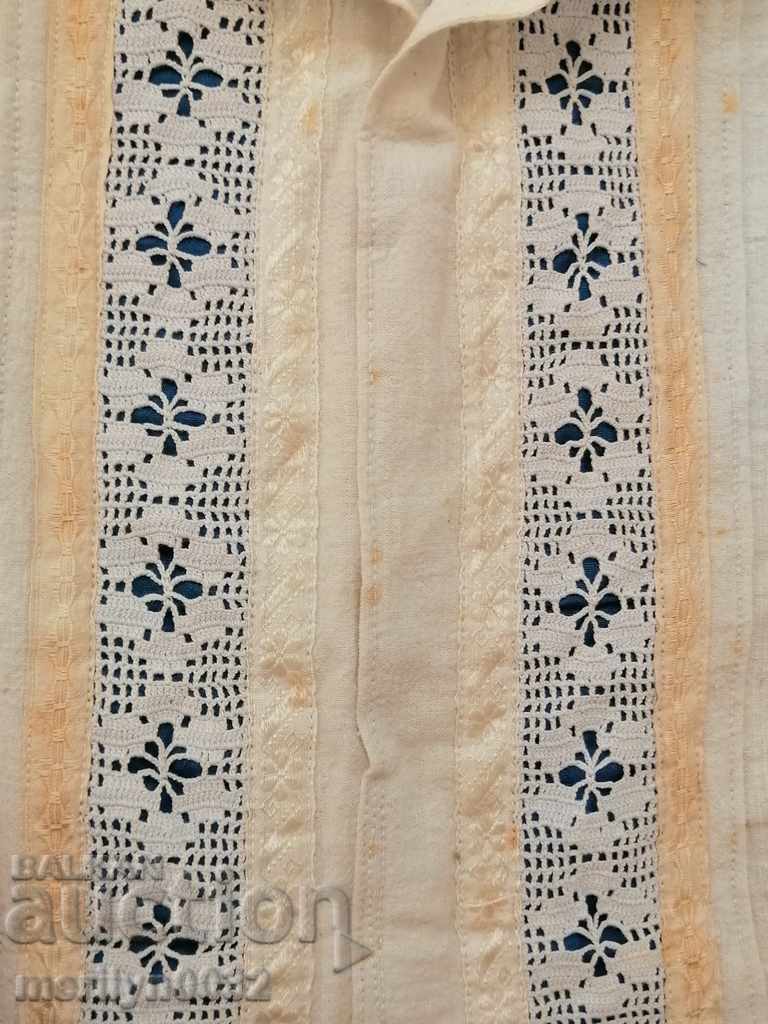 Men's woven shirt Bulgarian embroidery folk costume embroidery with price 96.00 BGN | € 49.08 Men's woven shirt Bulgarian embroidery folk costume embroidery with price 96.00 BGN | € 49.08