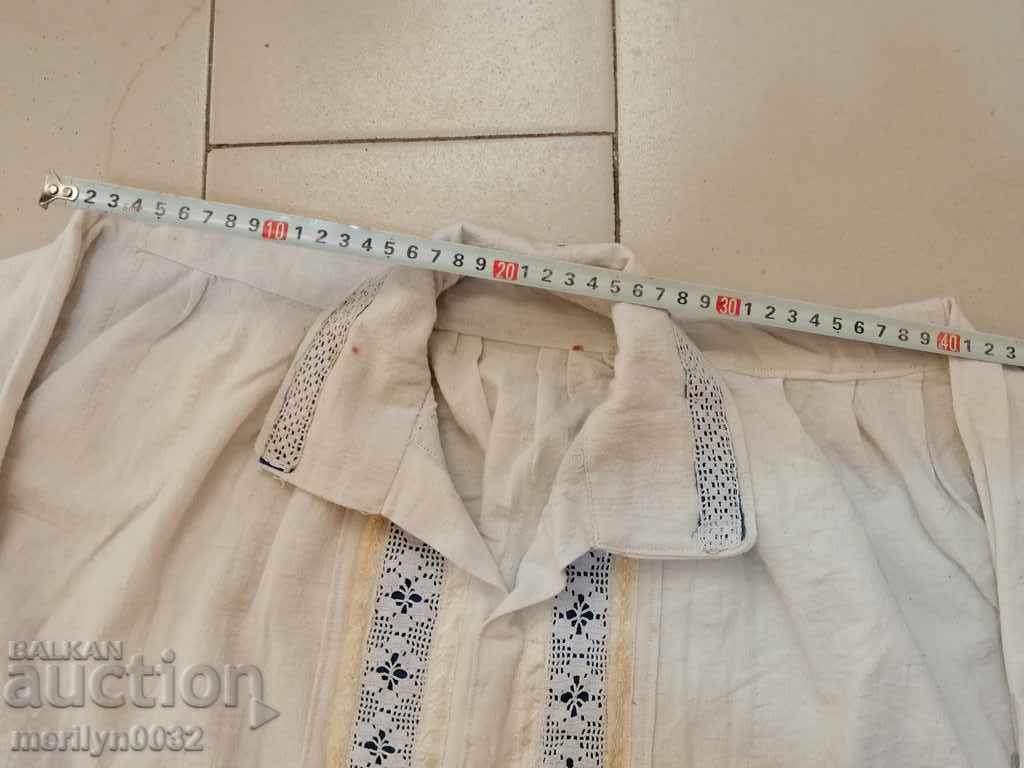 Men's woven shirt Bulgarian embroidery folk costume embroidery - 6 Men's woven shirt Bulgarian embroidery folk costume embroidery - 6