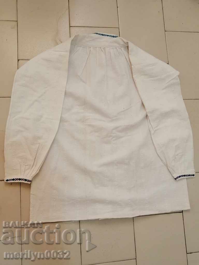 Auction Men's woven shirt Bulgarian embroidery folk costume embroidery Auction Men's woven shirt Bulgarian embroidery folk costume embroidery