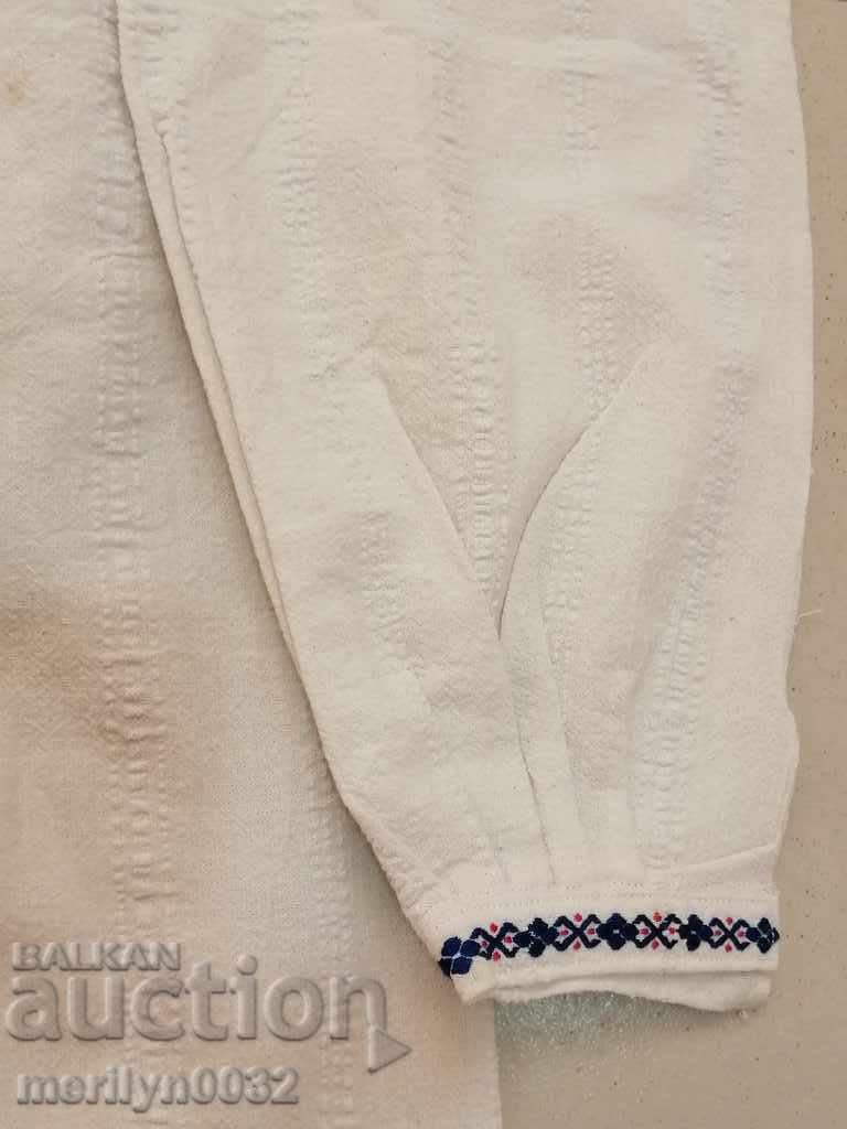 Men's woven shirt Bulgarian embroidery folk costume embroidery - 6 Men's woven shirt Bulgarian embroidery folk costume embroidery - 6