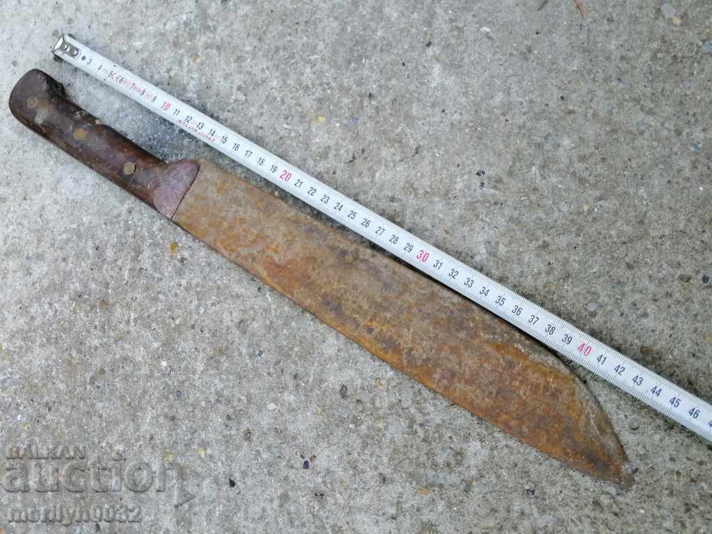 Old forged knife, karakulak, blade - 5 Old forged knife, karakulak, blade - 5