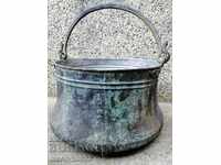 Стара харания, меден съд, голям котел, бакър, ператник