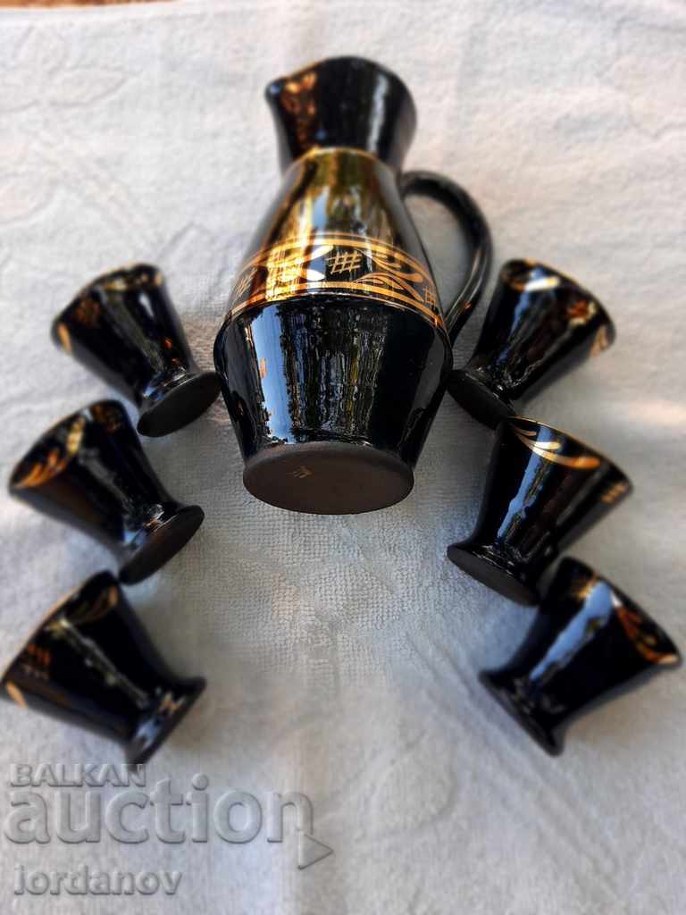 Old brandy service. with price 20.00 BGN | € 10.23