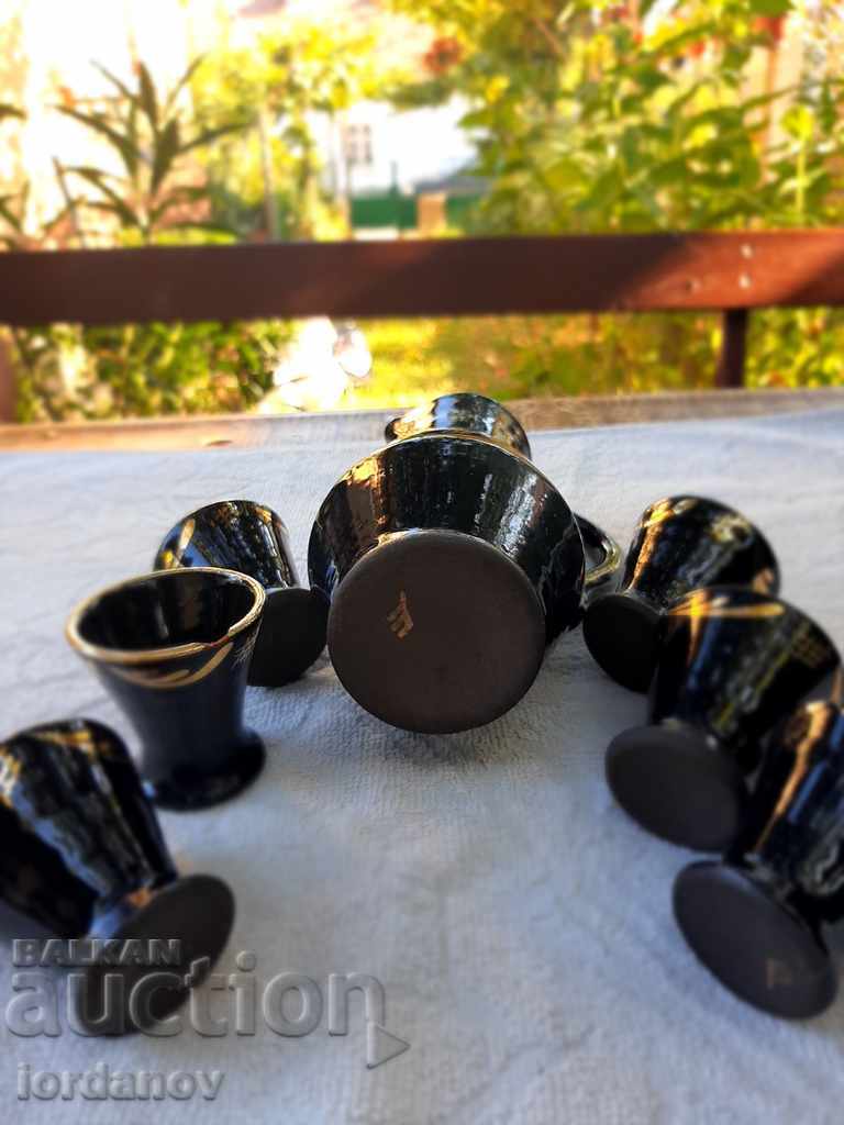 Old brandy service. - 5