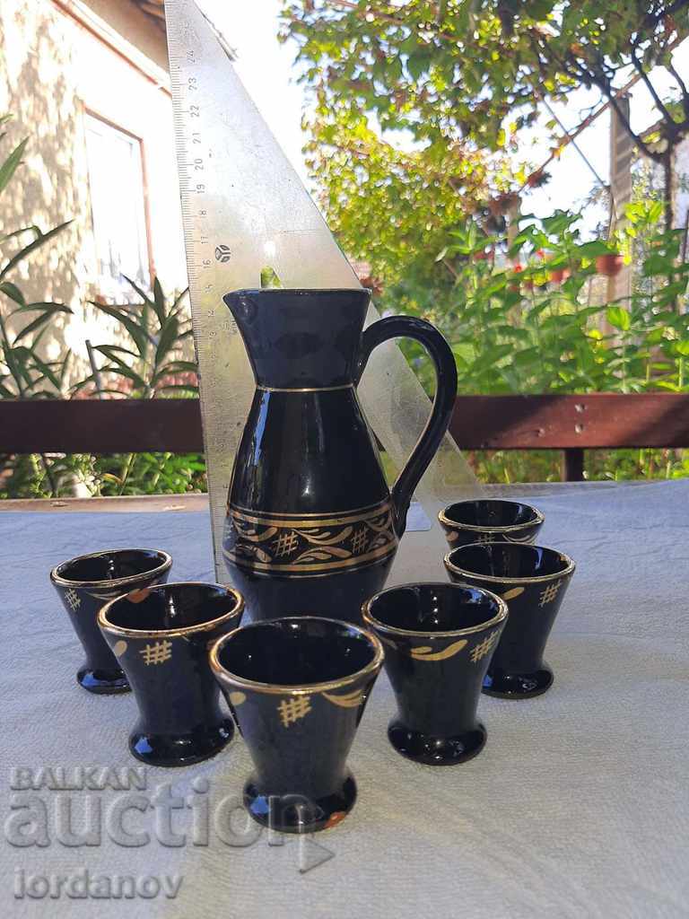 Old brandy service. - 7