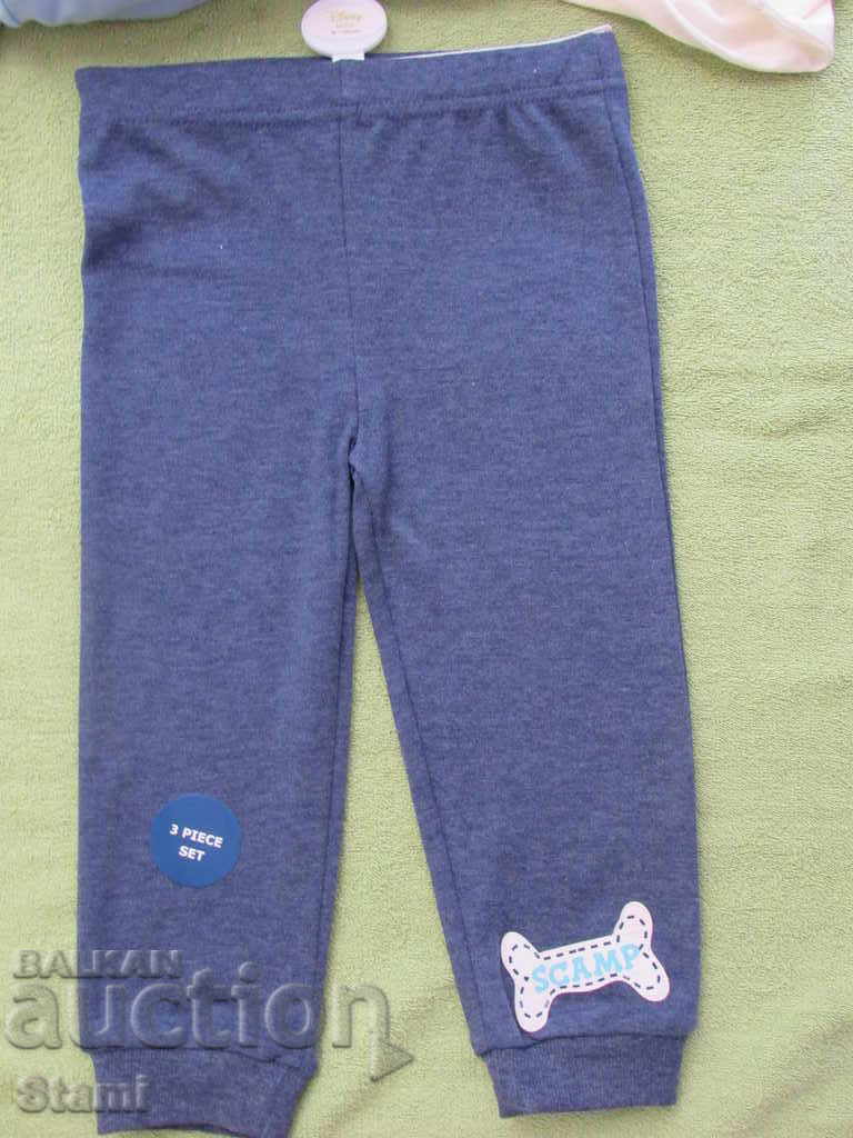 Set for a boy of 3 parts Disny, new, for 1 1 / 2- 2 years - 6 Set for a boy of 3 parts Disny, new, for 1 1 / 2- 2 years - 6