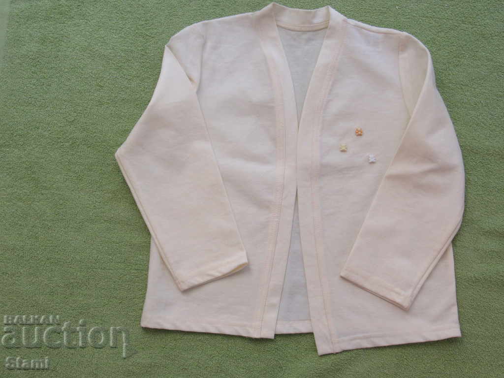 Auction Set for a girl of 2 parts vest and blouse, size 104 Auction Set for a girl of 2 parts vest and blouse, size 104