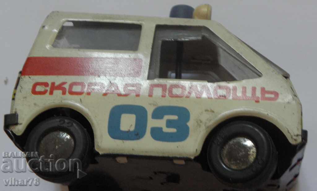 sheet metal toy-AMBULANCE - 5 sheet metal toy-AMBULANCE - 5