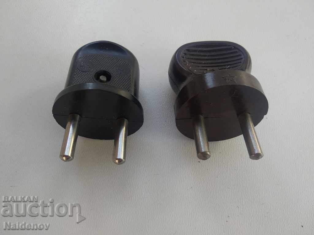 Lot of bakelite plugs from Soca with price 20.00 BGN | € 10.23 Lot of bakelite plugs from Soca with price 20.00 BGN | € 10.23