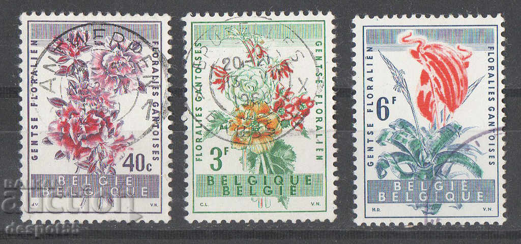 1960. Βέλγιο. Γιορτή των λουλουδιών Γκάντι.