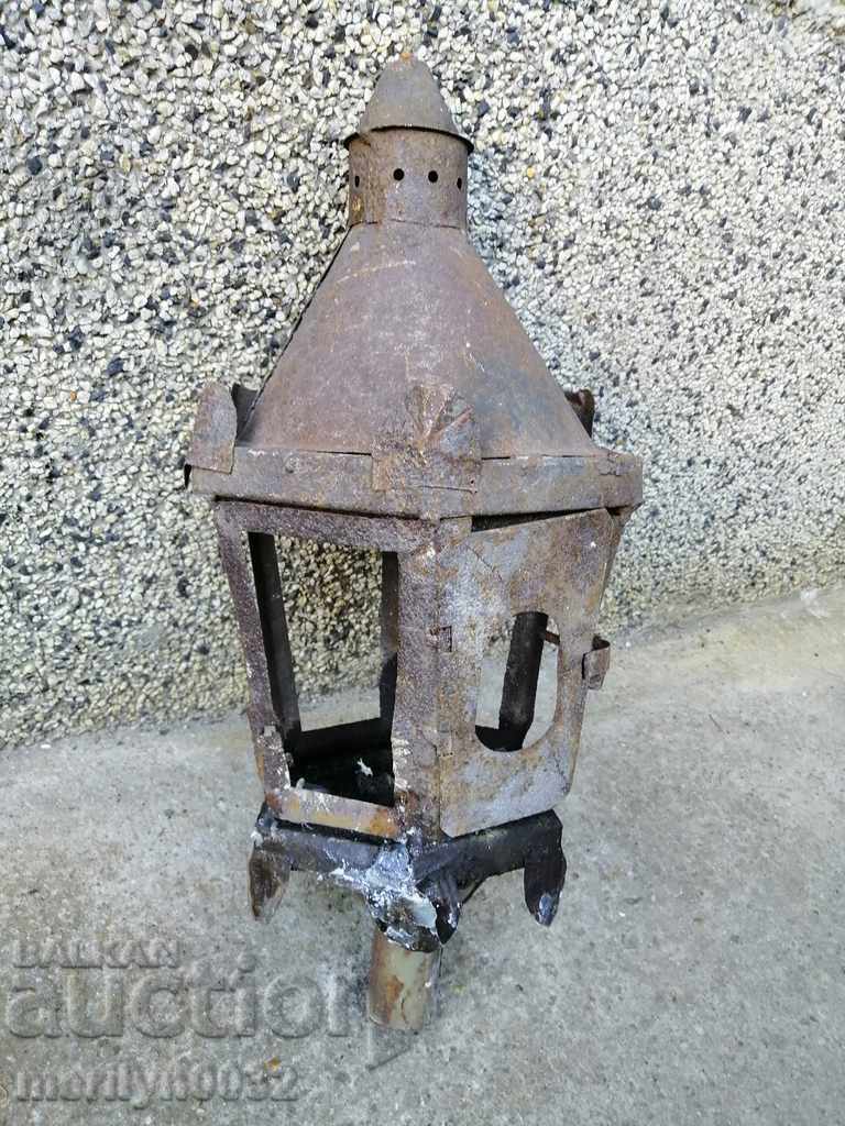 Old flashlight from a graveyard for lighting candles Kingdom of Bulgaria - 7 Old flashlight from a graveyard for lighting candles Kingdom of Bulgaria - 7