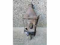 Old lantern from a cemetery for lighting candles Kingdom of Bulgaria