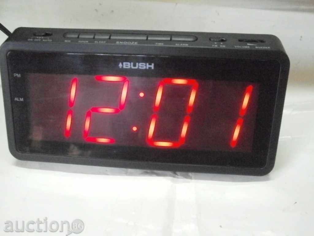 CLOCK RADIO -LARGE -READ BELOW