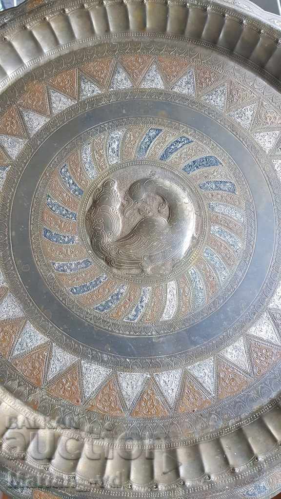 Аукцион Ръчно гравирано медно пано Аукцион Ръчно гравирано медно пано