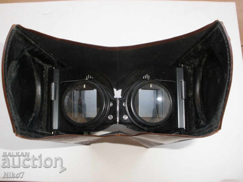 Παλιά, διόφθαλμη μεγεθυντική λουπά "ROLLEI F&H" - 5