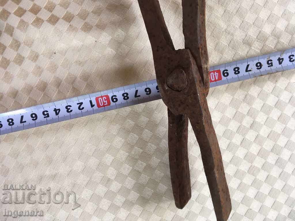 PLIERS A HUGE FORGED ANCIENT TOOL with price 65.00 BGN | € 33.23 PLIERS A HUGE FORGED ANCIENT TOOL with price 65.00 BGN | € 33.23