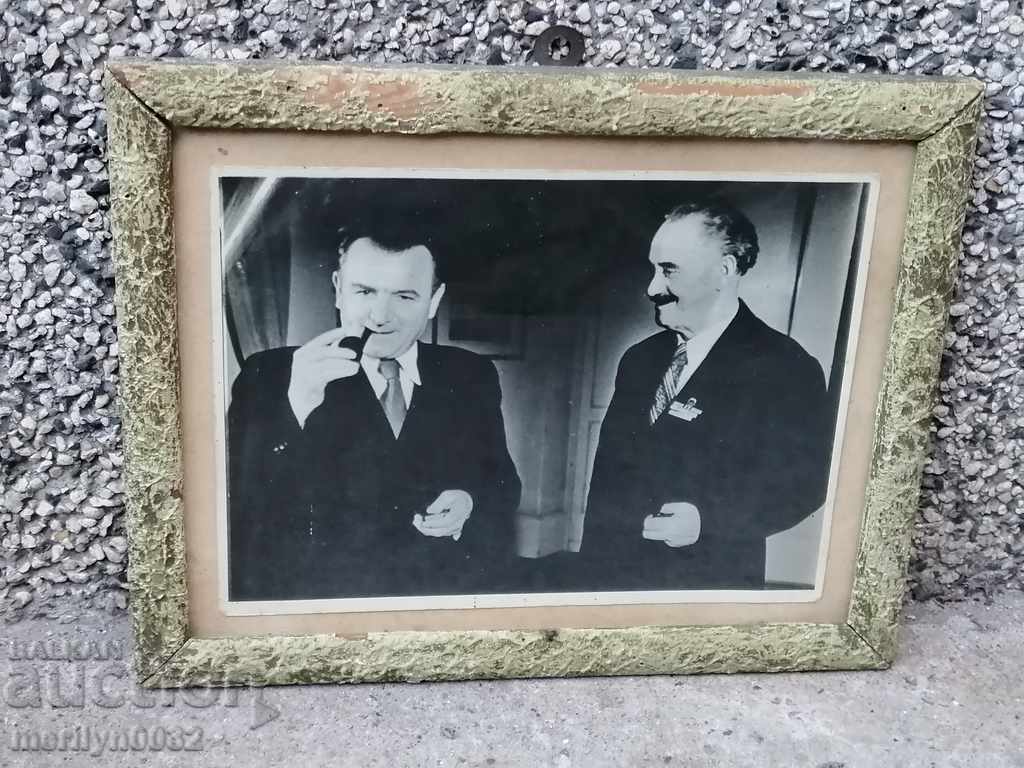 Soch picture in frame, portrait of Georgi Dimitrov with price 42.00 BGN | € 21.47 Soch picture in frame, portrait of Georgi Dimitrov with price 42.00 BGN | € 21.47