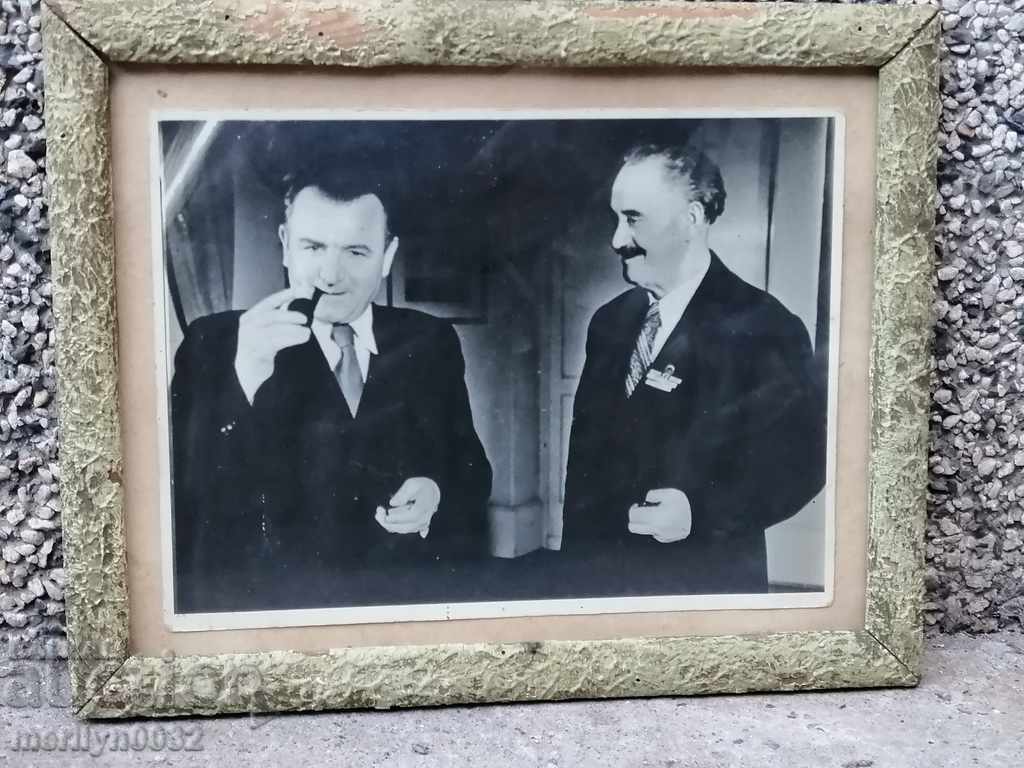 Soch picture in frame, portrait of Georgi Dimitrov - 6 Soch picture in frame, portrait of Georgi Dimitrov - 6