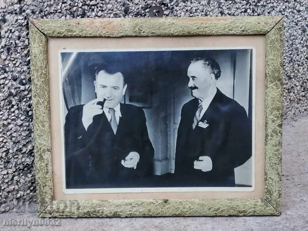 Soch picture in frame, portrait of Georgi Dimitrov - 7 Soch picture in frame, portrait of Georgi Dimitrov - 7