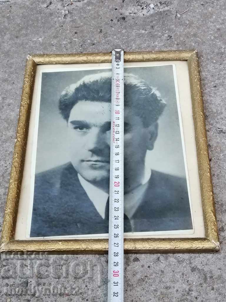 Delivery of Social photo in a frame, portrait of Valko Chervenkov Delivery of Social photo in a frame, portrait of Valko Chervenkov