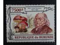 Burundi 2013 Flora / Mushrooms / Personalities 8 € MNH