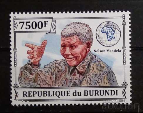 Burundi 2013 Personalities / Nelson Mandela 8 € MNH