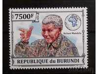 Burundi 2013 Personalities / Nelson Mandela 8 € MNH