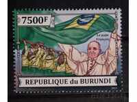 Бурунди 2013 Личности/Религия Папа Франциск 8 € MNH