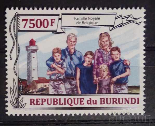 Μπουρούντι 2013 Προσωπικότητες / Βασιλική οικογένεια, Βέλγιο MNH