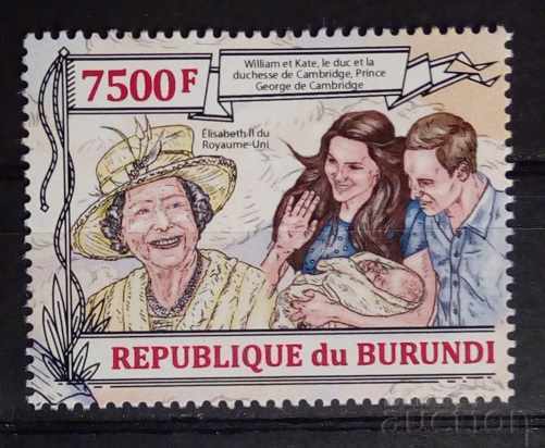 Μπουρούντι 2013 Προσωπικότητες / Βασιλική οικογένεια, Ηνωμένο Βασίλειο MNH