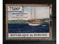 Бурунди 2013 Изкуство/Картини/Художници/Кораби 8 € MNH