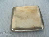 № * 4522 old metal cigarette case E.P, N.S - inscription / marking