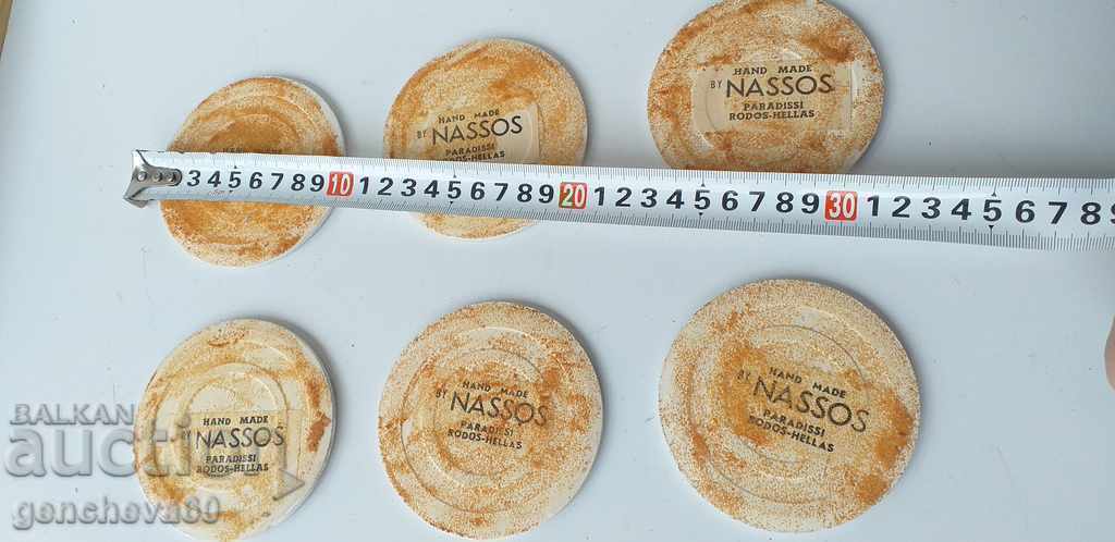 Χειροποίητα σουβέρ πορσελάνης - 6