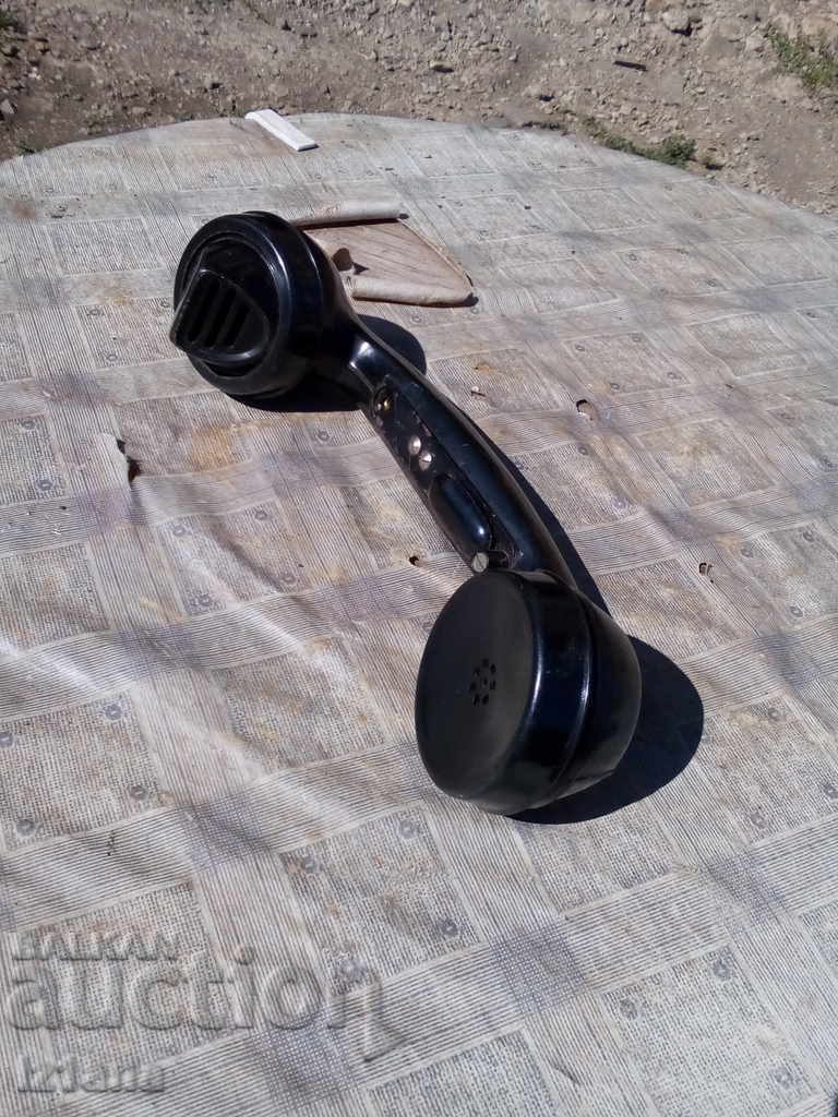 Old telephone handset - 5 Old telephone handset - 5