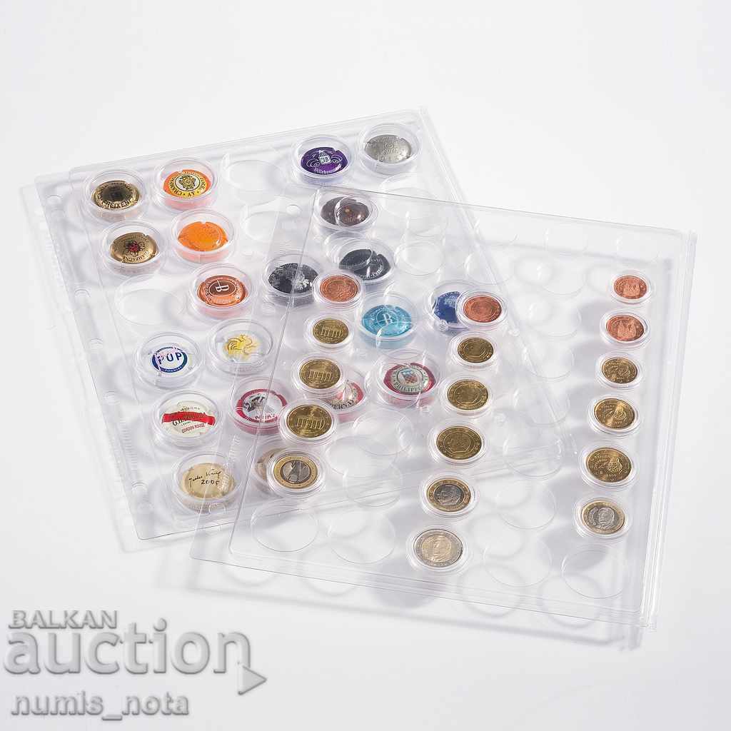 Encapsulated coin storage sheets ENCAP 40/41
