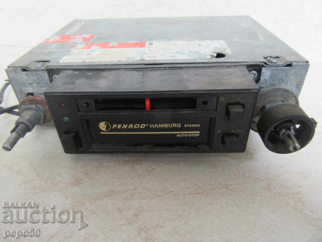 OLD STEREO CAR CASSETTE RADIO - PENROD - Germany