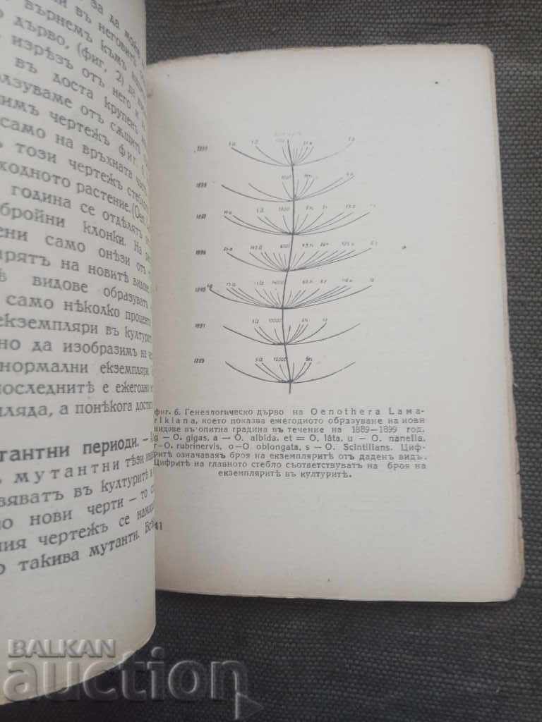 Mutation theory. Hugo de Vries with price 10.00 BGN | € 5.11 Mutation theory. Hugo de Vries with price 10.00 BGN | € 5.11