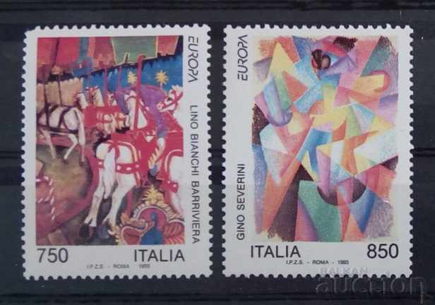 Italy 1993 Europe CEPT Art / Paintings / Horses MNH