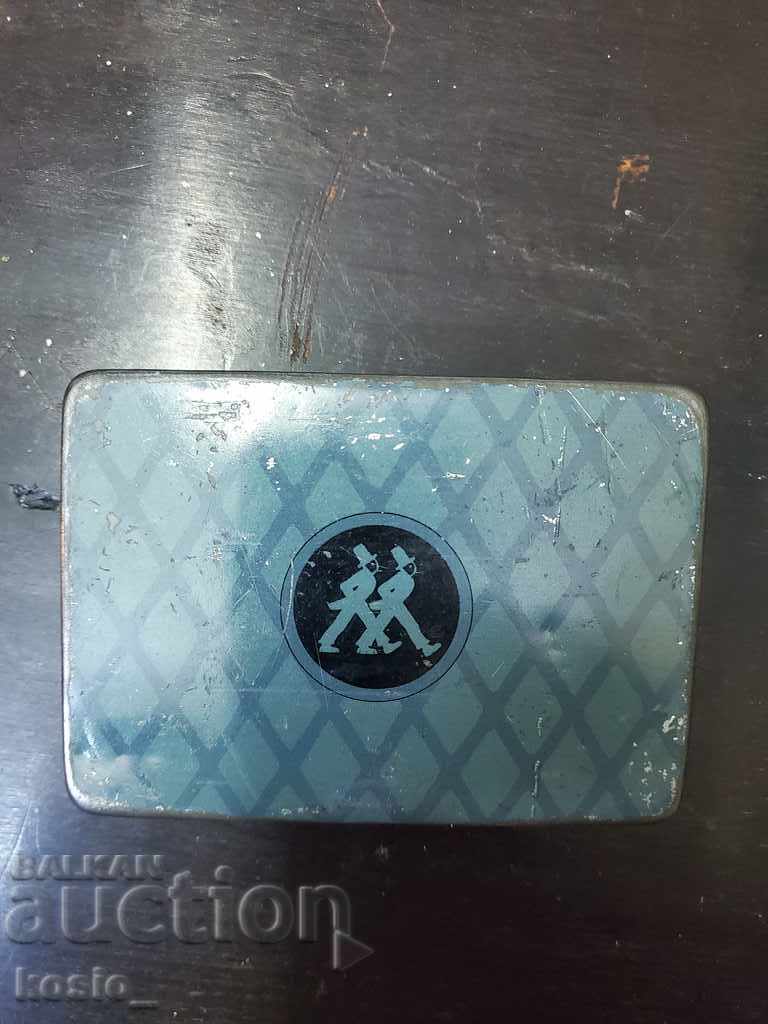 Delivery of Old metal cigarette box Delivery of Old metal cigarette box