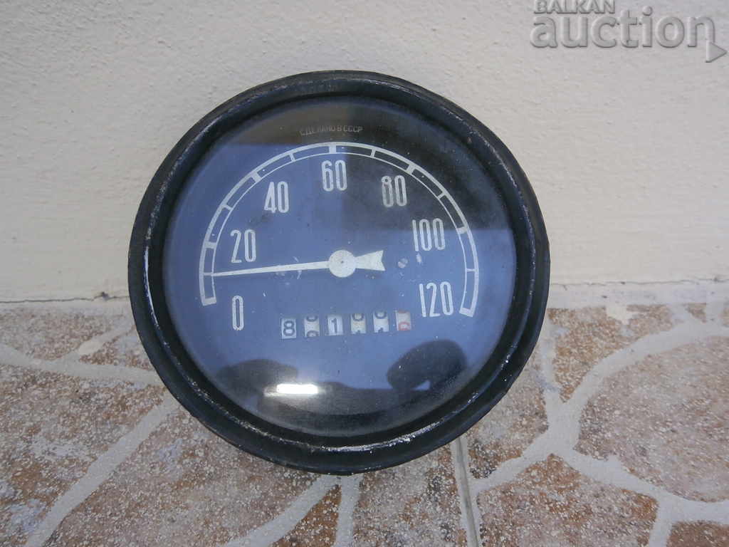 Auction mileage retro car Auction mileage retro car