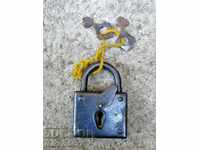 Lacăt rusesc STAR SSSR pentru valiză, lacăt, zăvor