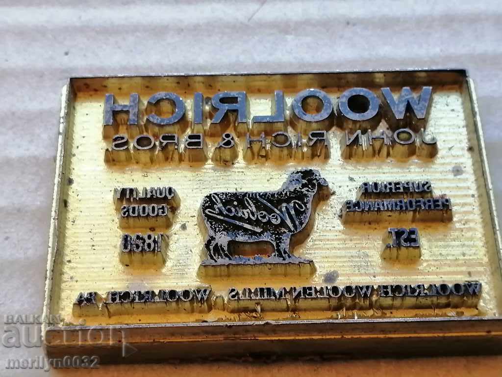 Bronze stamp English word order - 5