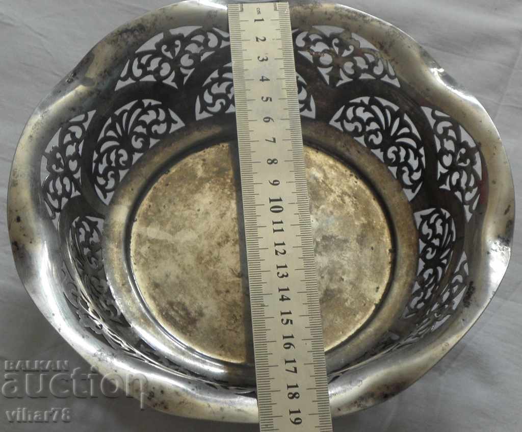 Auction Silver fruit bowl - 230 grams 0.800 Auction Silver fruit bowl - 230 grams 0.800