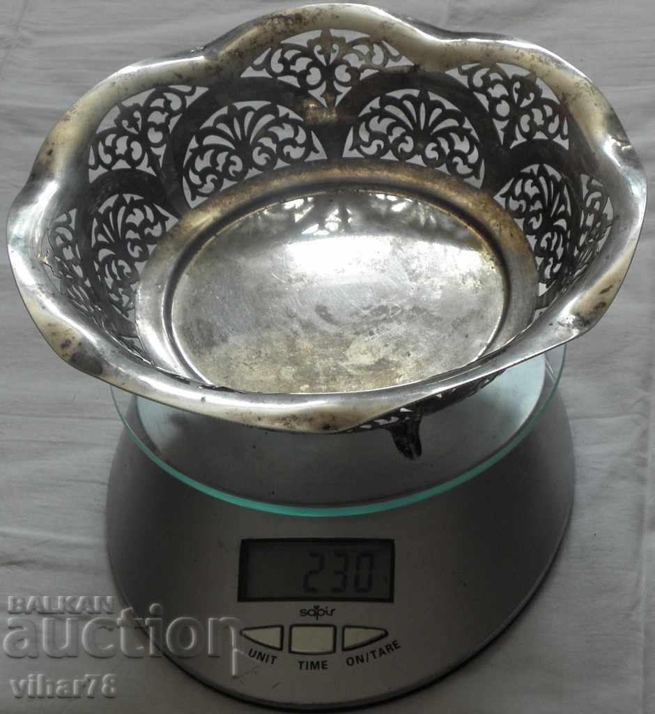 Delivery of Silver fruit bowl - 230 grams 0.800 Delivery of Silver fruit bowl - 230 grams 0.800