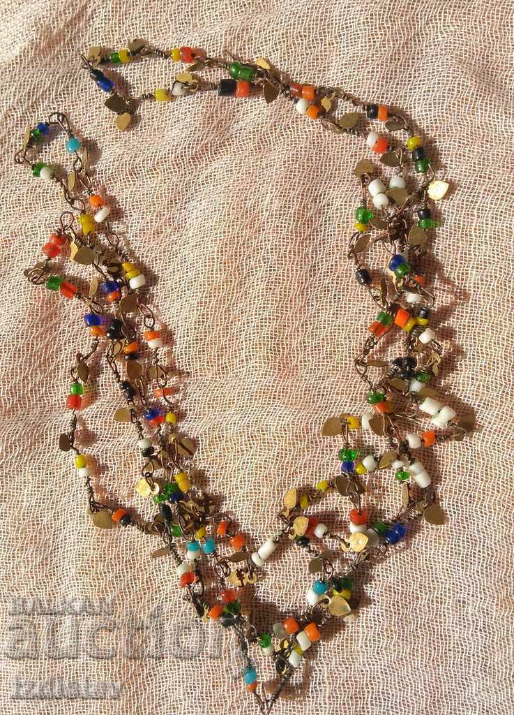 Very old sachan and bead jewelry