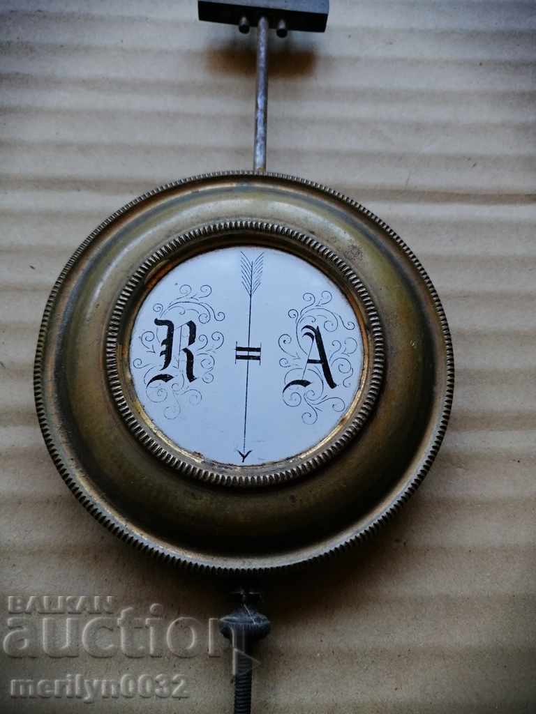 Delivery of Pendulum from an old wall clock Delivery of Pendulum from an old wall clock