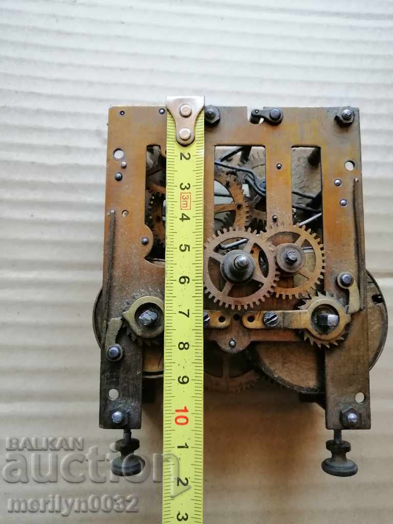 Mecanismul unui ceas de perete vechi Funcționează - 5 Mecanismul unui ceas de perete vechi Funcționează - 5