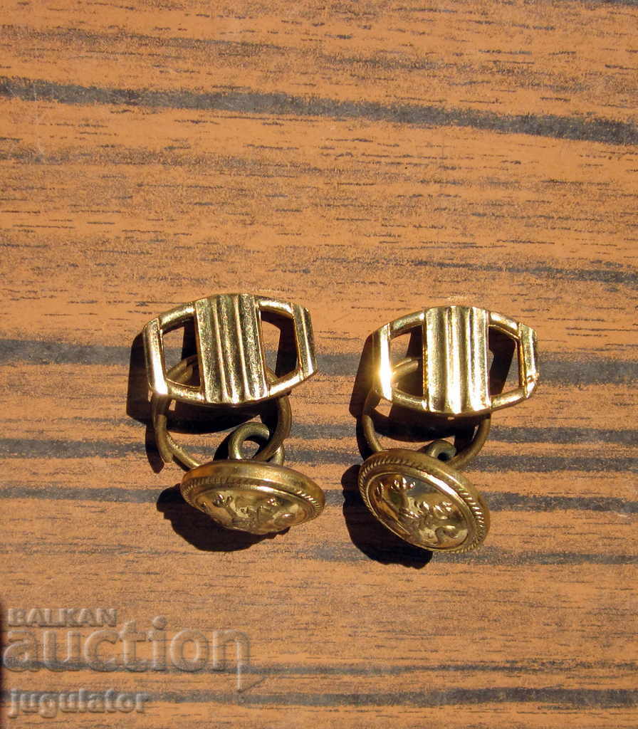 Παράδοση παλιά στρατιωτικά μανσέτες από τη Βουλγαρική Royal Parade Uniform